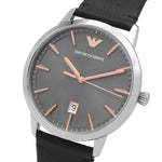 Emporio Armani Ruggero Men's Leather Watch