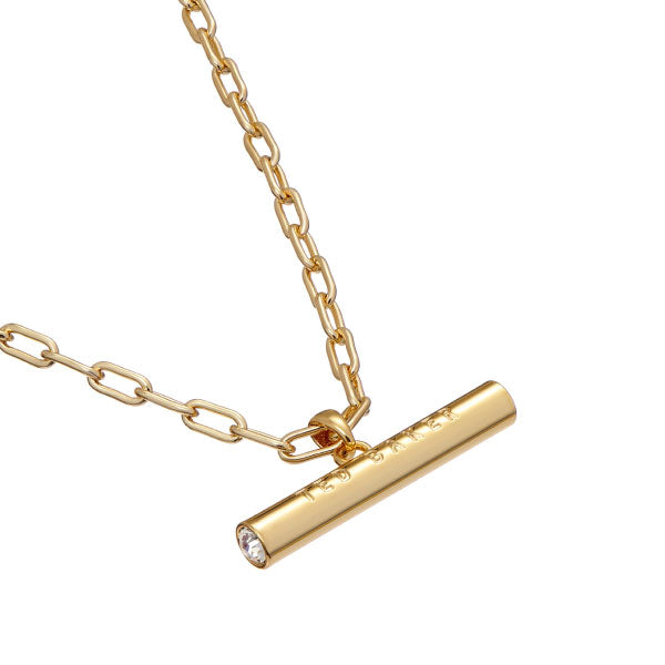Ted Baker Tharaa T-Bar Necklace Gold