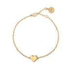 24Kae Heart Bracelet Gold
