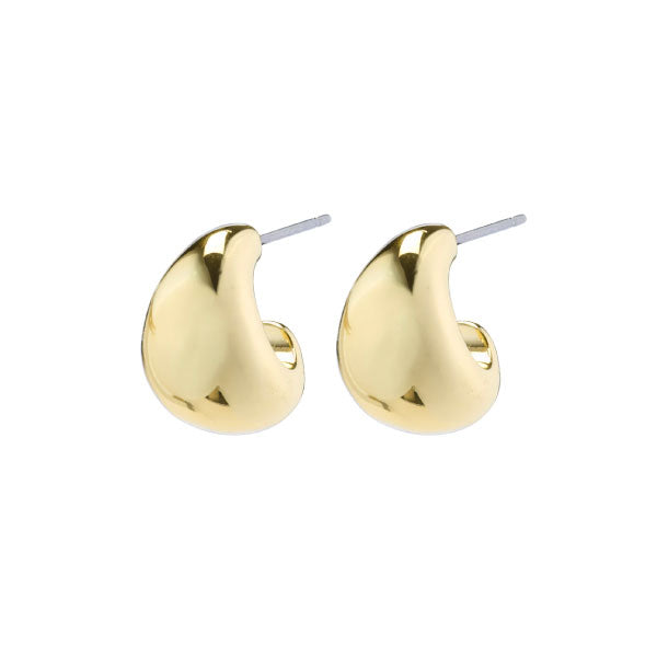 Pilgrim ADRIANA chunky mini hoop earrings gold-plated