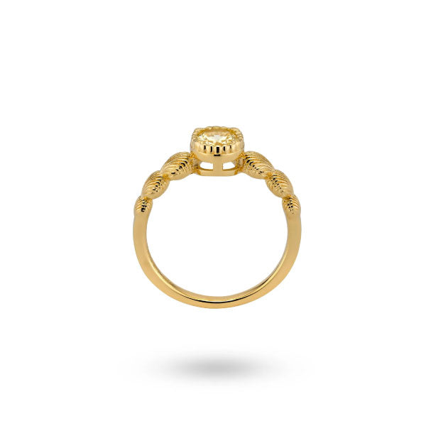 24Kae Ring B12499 Gold