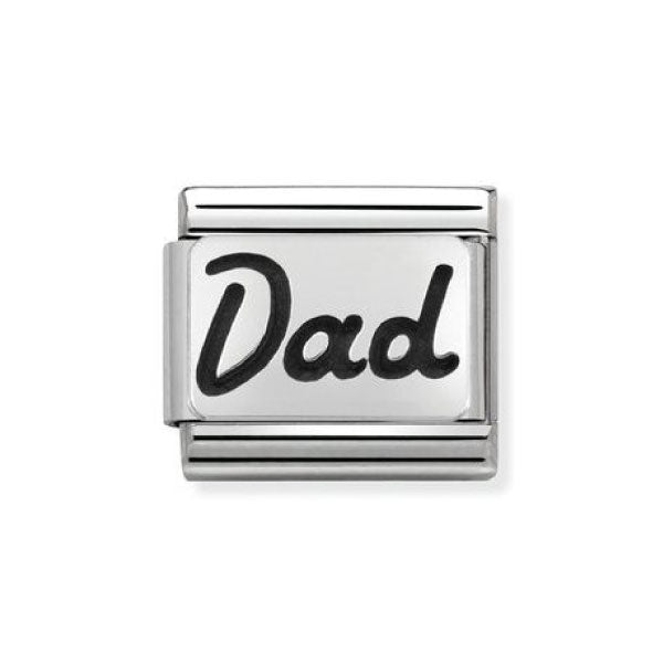 Nomination Dad Charm Silver