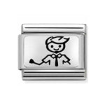Nomination Father Charm Silver