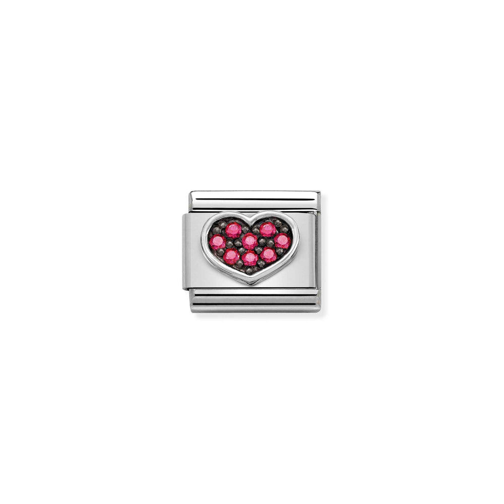 Nomination Fuchsia Heart Charm