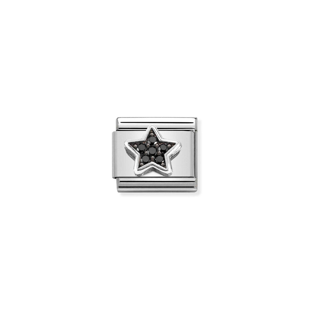 Nomination Black Star Charm