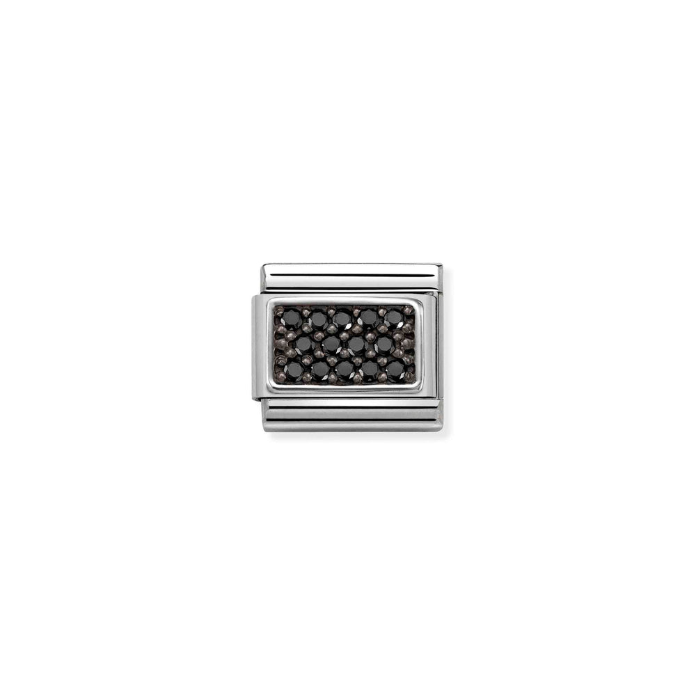 Nomination Black Pave Charm