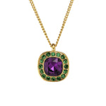 Dyrberg Kern Kelly SG Purple Necklace