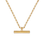 Ted Baker Tharaa T-Bar Necklace Gold
