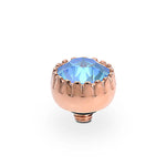 Qudo London Small 8mm Ocean Delight Topper Rose