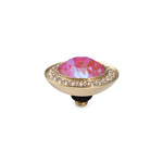 Qudo Tondo Deluxe 13mm Lotus Pink Topper Gold