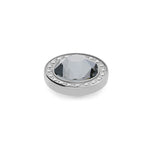 Qudo Canino Deluxe 10.5mm Silver Night Topper Silver