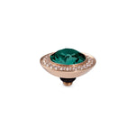 Qudo Tondo Deluxe 13mm Emerald Topper Rose