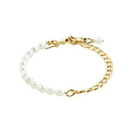 Pilgrim JOLA freshwaterpearl bracelet gold-plated