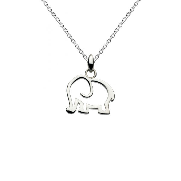 Dinky Dew Elephant Necklace
