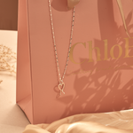 Chlobo Interlocking Love Heart Necklace