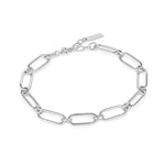 Ania Haie Cable Connect Chain Bracelet Silver