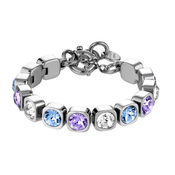 Dyrberg Kern Conian SS Light Blue/Violet Bracelet