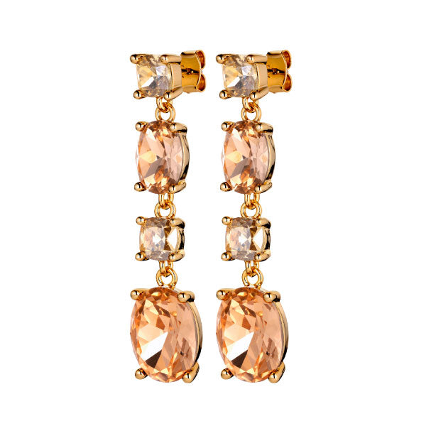 Dyrberg Kern Cornelia SG Peach/Golden Earrings