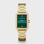 Cluse Fluette Steel Green, Gold Colour Watch