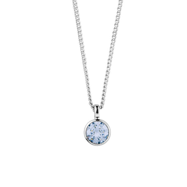 Ette SS Light Sapphire Necklace