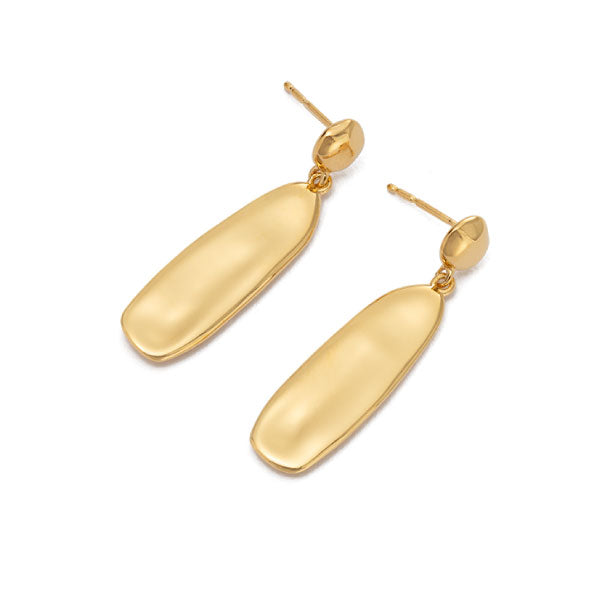 Kirstin Ash Molten Earrings Gold