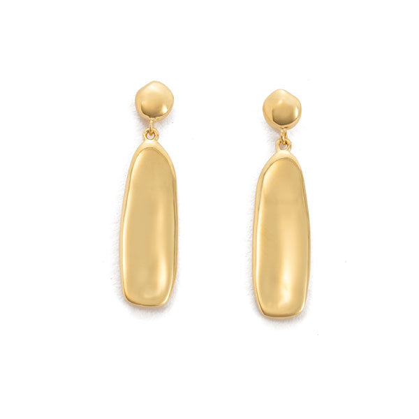 Kirstin Ash Molten Earrings Gold