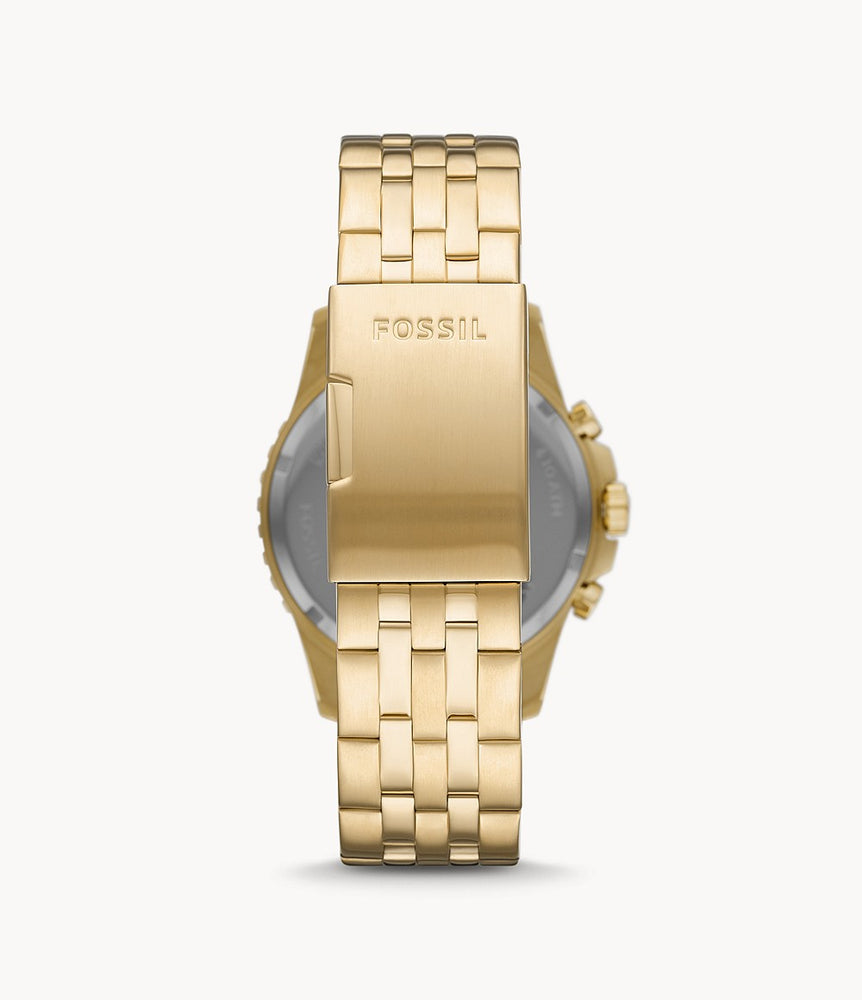 Fossil FB-01 Chronograph Gold-Tone Stainless Steel Watch