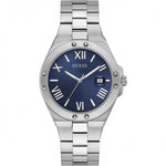 Guess Perspective Silver Tone Watch