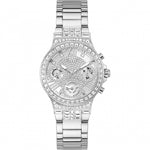Guess Moonlight Silver Tone Watch