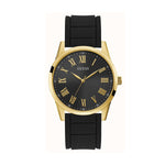 Guess Charter Black/Gold Sunray Dial Gents Watch