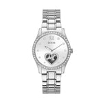 Guess Be Loved Silver Tone Ladies Watch