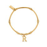 Chlobo Initial Bracelet Gold A-Z