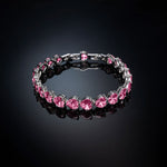 Chiara Ferragni Infinity Love Pink Tennis Bracelet Fairytale Big