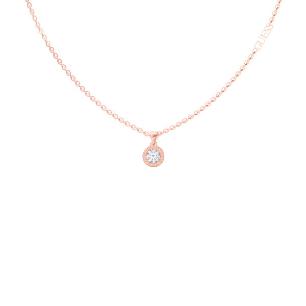 Guess Colour my Day Rose Gold Tone Necklace