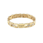 GUESS Men's Frontiers Gold Tone Bracelet