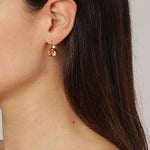 Dyrberg Kern Louise SG Peach Earrings