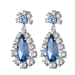 Dyrberg Kern Lucia SS Light Blue/Crystal Earrings