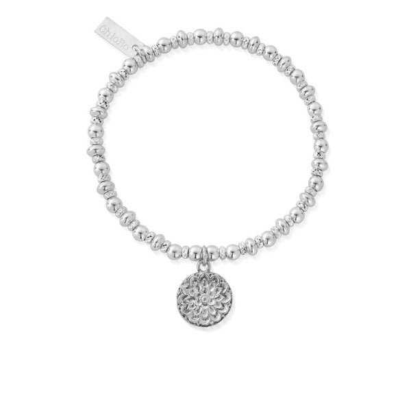 Didi Sparkle Moonflower Bracelet Silver