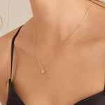 Ania Haie Smooth Twist Pendant Necklace Gold
