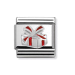 Nomination Red Gift Box Silvershine Charm