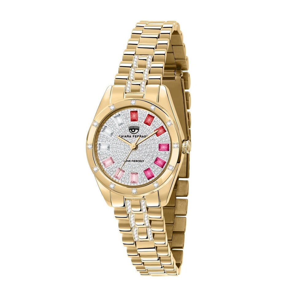 Chiara Ferragni Everyday Diamond Dust Pink Shading Watch