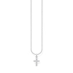 Thomas Sabo Cubic Zirconia Cross Pendant Necklace