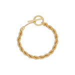 Ted Baker Slim Rope Chain Bracelet Gold