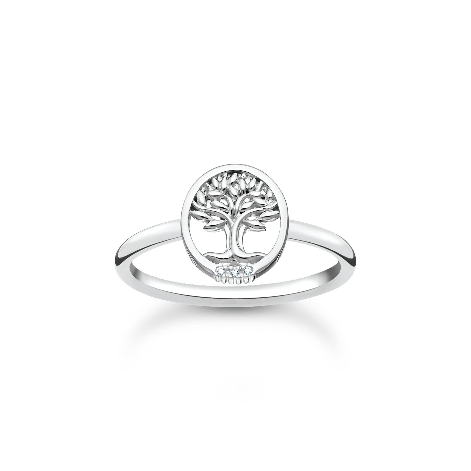 Silver sales tree ring