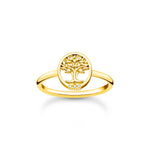 Thomas Sabo Tree Of Love Yellow Gold Ring