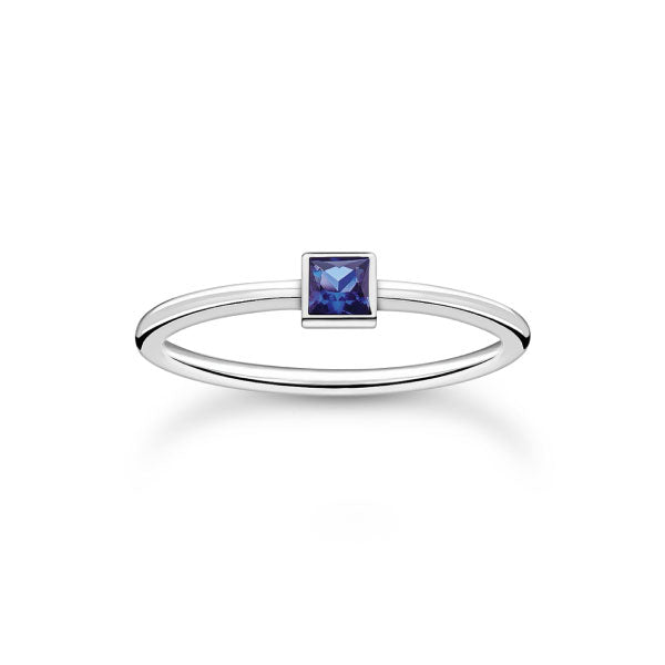 Thomas Sabo Ring with blue stone