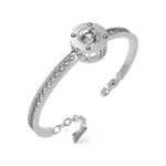 Guess Solitaire and Crystal Bangle Silver