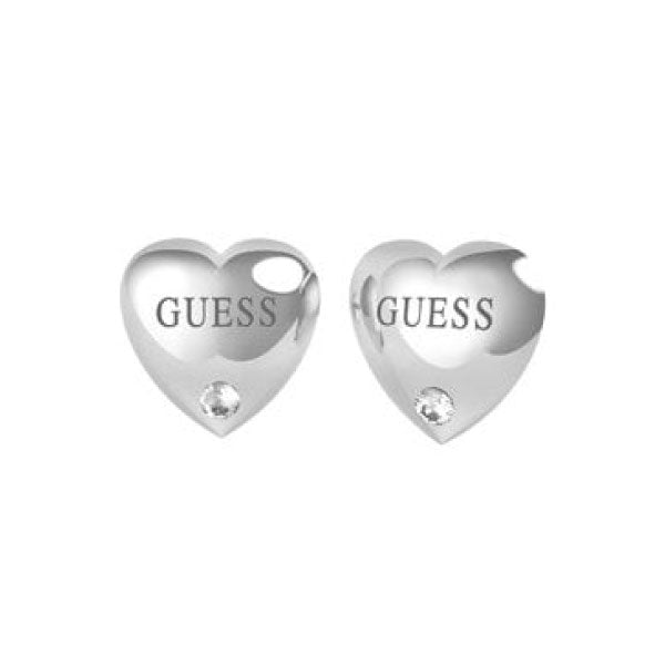 Guess - Guess Is For Lovers Bold Heart Stud Earrings