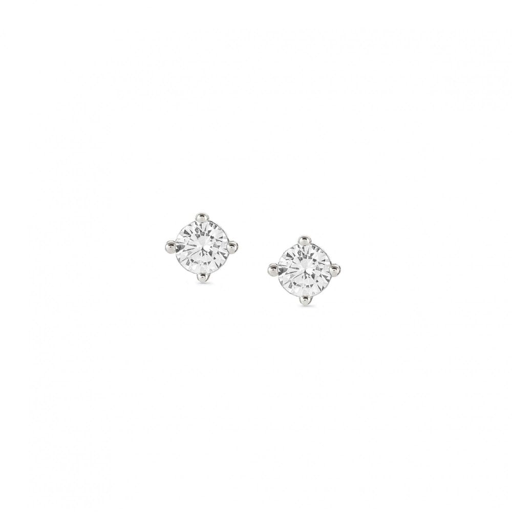 Nomination Sentimental Silver Round Stud Earrings