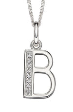 Art Deco Initial Pendant